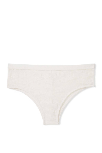 Трусики PINK БРАЗИЛІАНИ WHITE LACE Victoria`s Secret