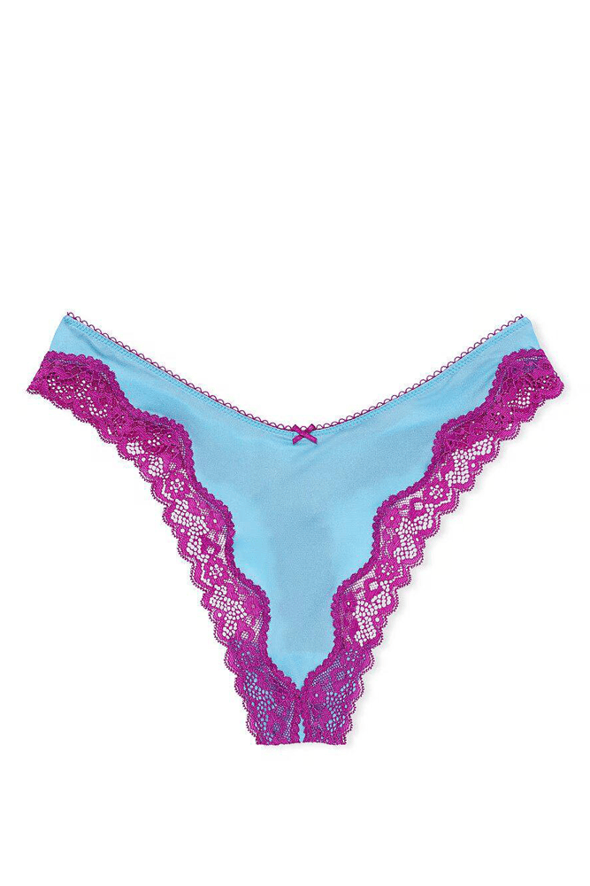 Трусики МЕРЕЖИВНІ ЛЮКС СТРІНГИ TEASE BLUE Victoria`s Secret