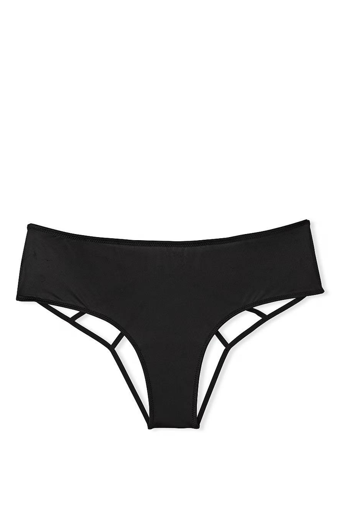 Трусики БАНДАЖНІ БРАЗИЛІАНИ BLACK HEART Victoria`s Secret