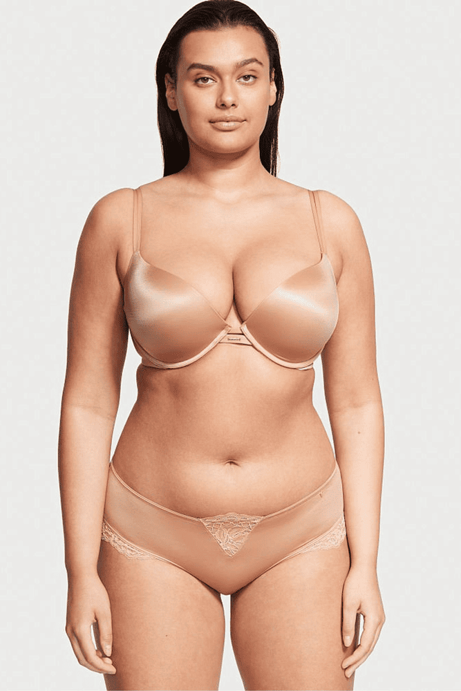 Трусики МЕРЕЖИВНІ ЛЮКС БРАЗИЛІАНИ NUDE Victoria`s Secret
