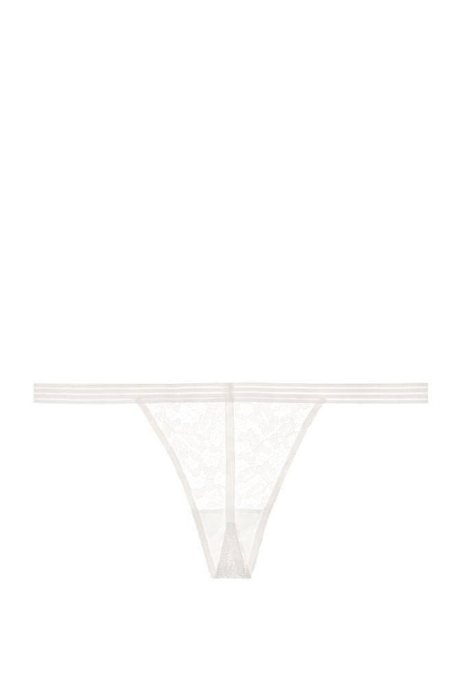 Трусики МЕРЕЖИВНІ ЛЮКС СТРІНГИ WHITE EMBR Victoria`s Secret