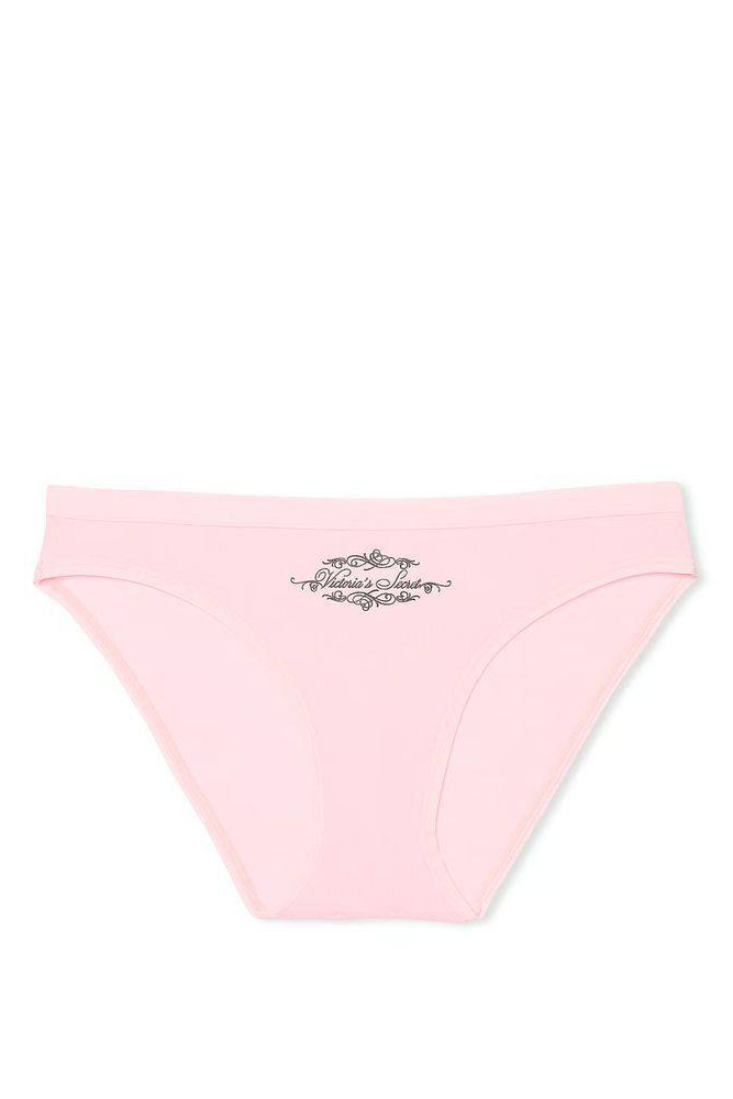 Трусики хлопчатобумажные бикини BABY PINK Victoria`s Secret