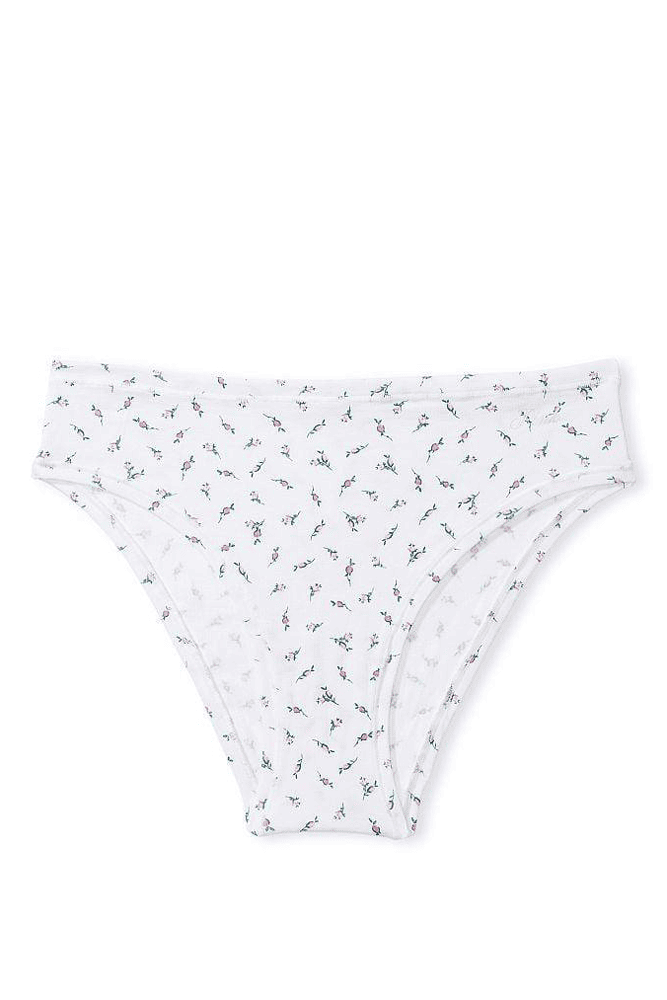 Трусики Хлопчатобумажные бразилианы WHITE FLOWERS Victoria`s Secret