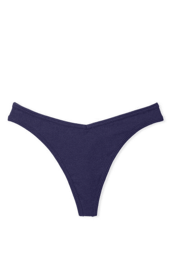 Трусики Хлопчатобумажные Стринги РУБЧИК NAVY Victoria`s Secret