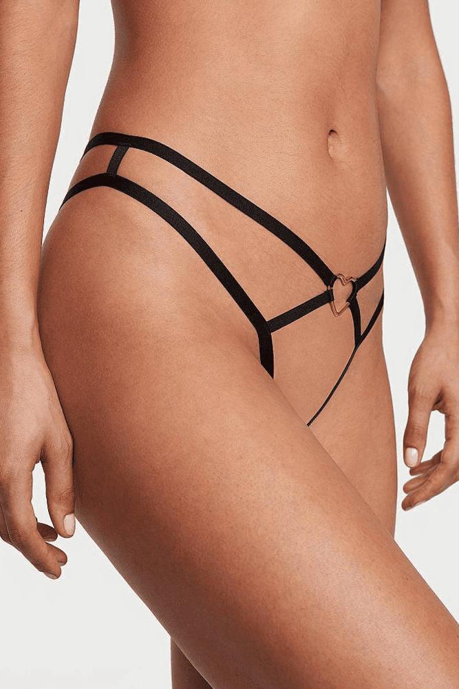 Трусики БАНДАЖНІ BLACK HEART Victoria`s Secret Трусики БАНДАЖНІ BLACK HEART Victoria`s Secret