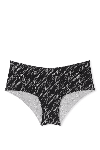 Трусики БЕЗШОВНІ БРАЗИЛІАНИ BLACK LOGO Victoria`s Secret