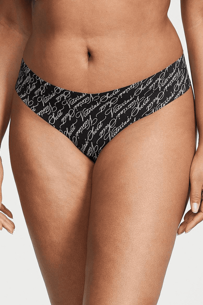 Трусики БЕЗШОВНІ СТРІНГИ BLACK LOGO Victoria`s Secret Трусики БЕЗШОВНІ СТРІНГИ BLACK LOGO Victoria`s Secret