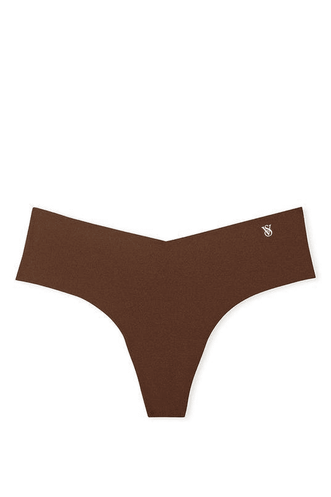 Трусики БЕСПЛАТНЫЕ СТРИНГИ BROWN Victoria`s Secret