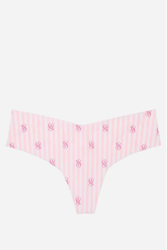 Трусики БЕСПЛАТНЫЕ СТРИНГИ PINK STRIPE Victoria`s Secret