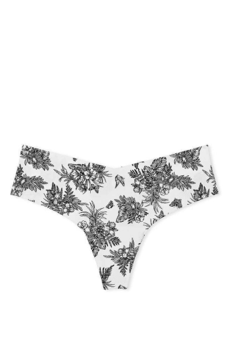 Трусики БЕСПЛАТНЫЕ СТРИНГИ WHITE PAISLEY Victoria`s Secret