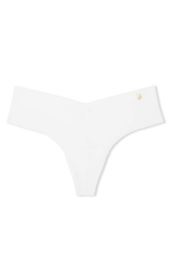 Трусики БЕСПЛАТНЫЕ СТРИНГИ WHITE Victoria`s Secret