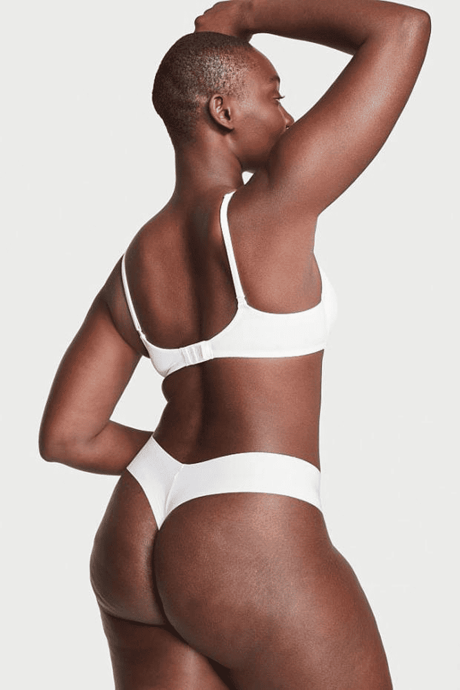 Трусики БЕЗШОВНІ СТРІНГИ WHITE Victoria`s Secret Трусики БЕЗШОВНІ СТРІНГИ WHITE Victoria`s Secret