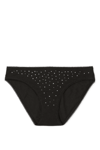 Трусики БИКИНИ BLACK DOT EMBL Victoria`s Secret