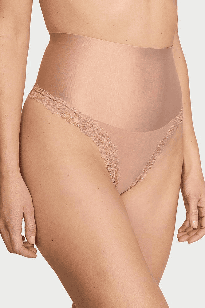 Трусики ВИСОКА ПОСАДКА УТЯЖКА BLUSH THONG Victoria`s Secret