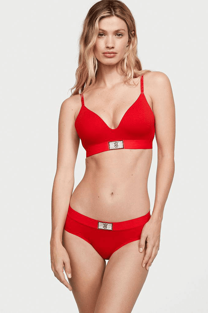 Трусики З РЕЗИНКОЮ БРАЗИЛІАНИ RED EMBL Victoria`s Secret Трусики З РЕЗИНКОЮ БРАЗИЛІАНИ RED EMBL Victoria`s Secret