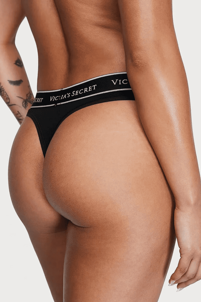 Трусики З РЕЗИНКОЮ СТРІНГИ BLACK Victoria`s Трусики З РЕЗИНКОЮ СТРІНГИ BLACK Victoria`s