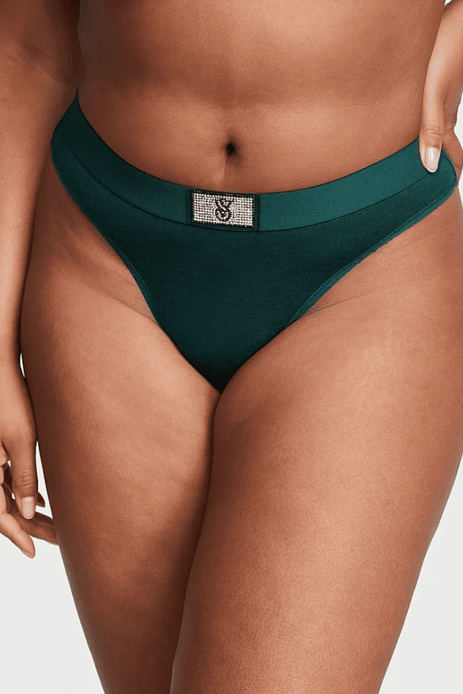 Трусики З РЕЗИНКОЮ СТРІНГИ EMERALD EMBL Victoria`s Secret
