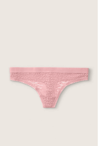 Трусики З РЕЗИНКОЮ СТРІНГИ ROSE TAN LACE LEO Victoria`s Secret