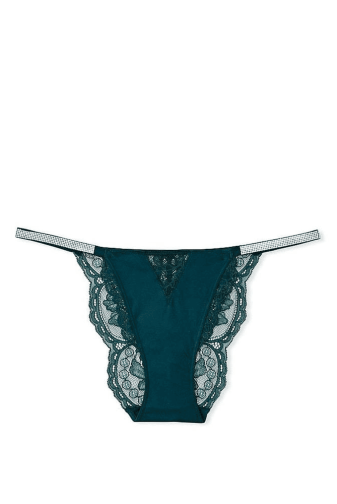 Трусики СО СТРАЗАМИ БИКИНИ EMERALD Victoria`s Secret