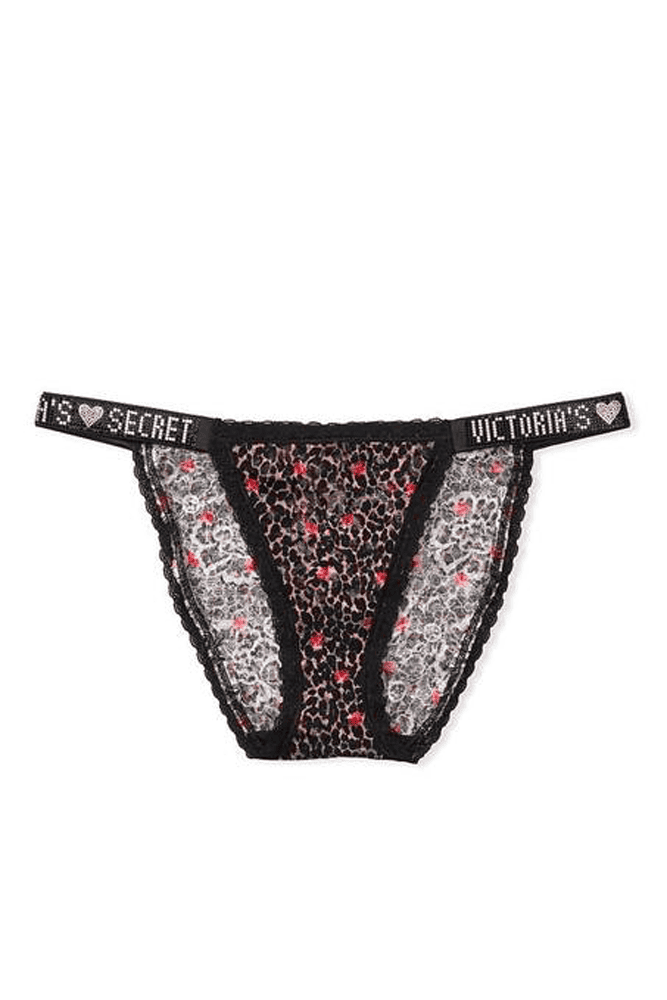 Трусики ЗІ СТРАЗАМИ БІКІНІ LEO Victoria`s Secret