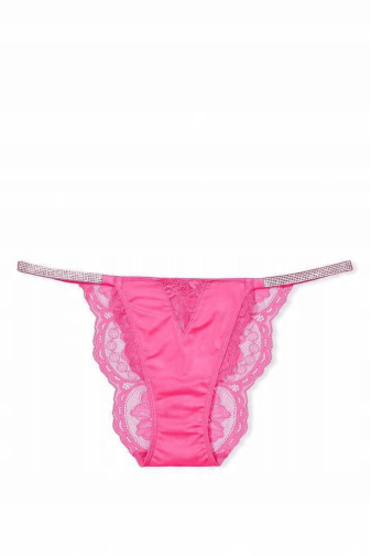 Трусики СО СТРАЗАМИ БИКИНИ NEON PINK Victoria`s Secret