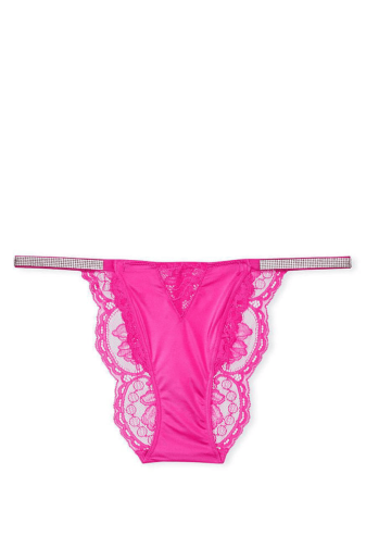 Трусики СО СТРАЗАМИ БИКИНИ PINK Victoria`s Secret