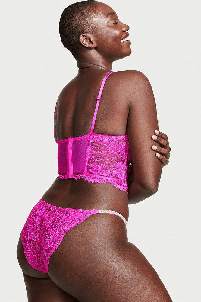Трусики ЗІ СТРАЗАМИ БІКІНІ PINK Victoria`s Secret Трусики ЗІ СТРАЗАМИ БІКІНІ PINK Victoria`s Secret