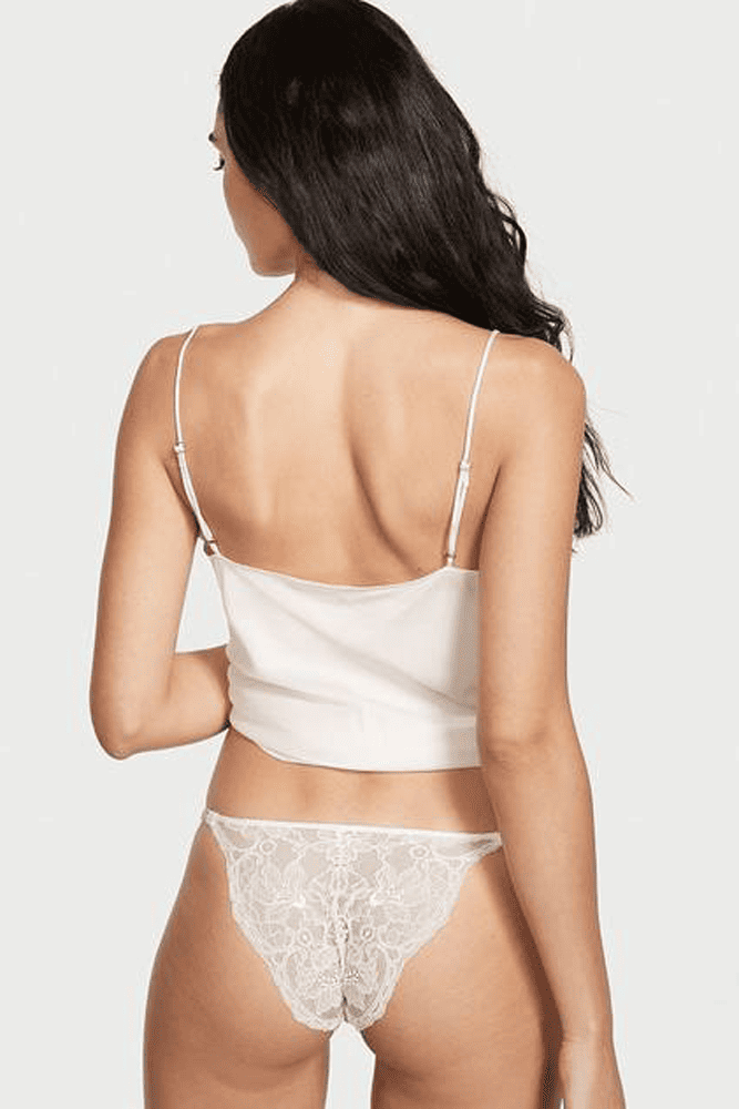 Трусики ЗІ СТРАЗАМИ БІКІНІ WHITE Victoria`s Secret Трусики ЗІ СТРАЗАМИ БІКІНІ WHITE Victoria`s Secret