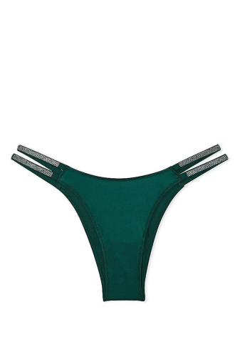 Трусики ЗІ СТРАЗАМИ БРАЗИЛІАНИ EMERALD CROSS Victoria`s Secret