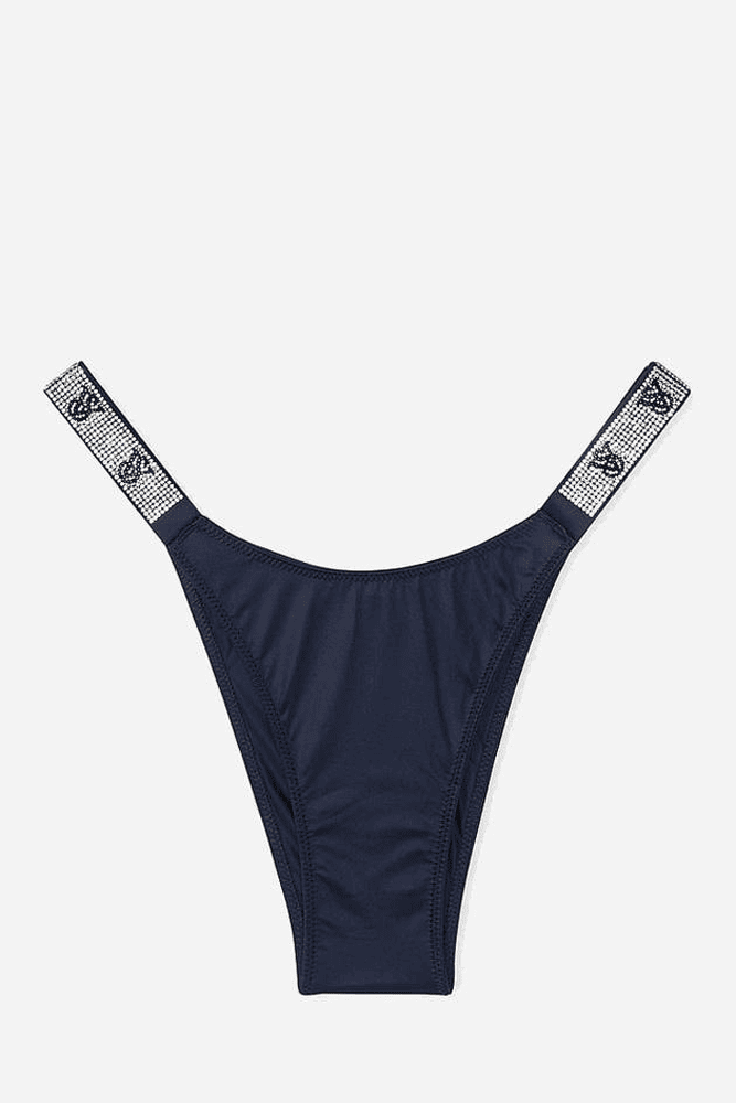 Трусики ЗІ СТРАЗАМИ БРАЗИЛІАНИ NAVY VS Victoria`s Secret