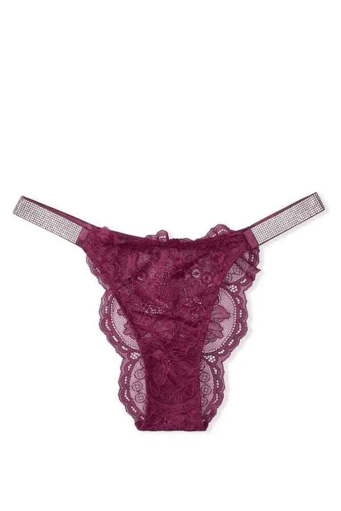 Трусики ЗІ СТРАЗАМИ БРАЗИЛІАНИ МЕРЕЖИВО KIR Victoria`s Secret