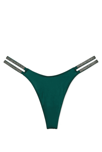 Трусики ЗІ СТРАЗАМИ СТРІНГИ EMERALD CROSS Victoria`s Secret