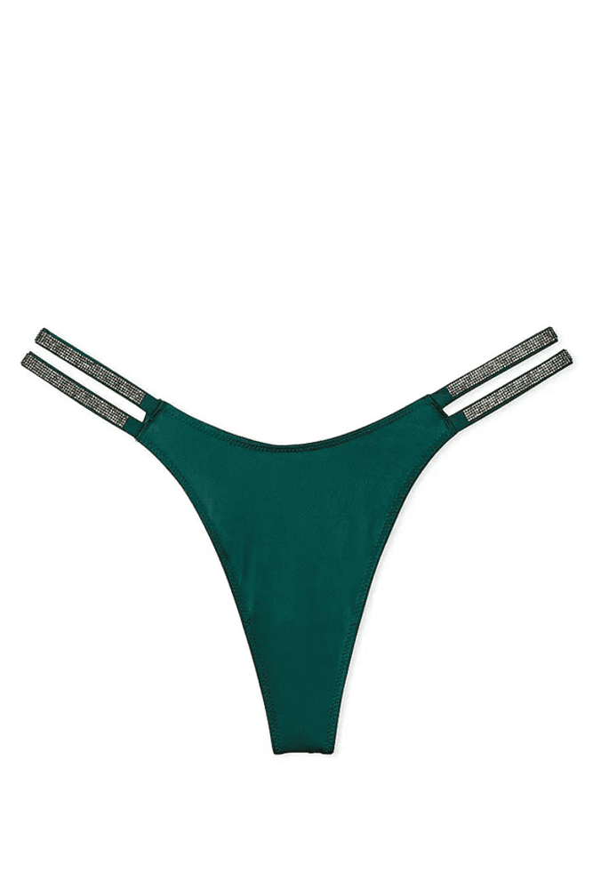 Трусики ЗІ СТРАЗАМИ СТРІНГИ EMERALD CROSS Victoria`s Secret