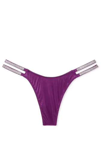 ТРУСИКИ СО СТРАЗАМИ СТРИНГИ GRAPE CROSS Victoria`s Secret