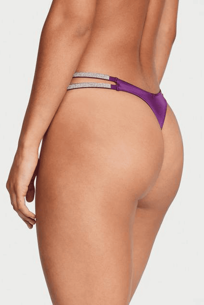 Трусики ЗІ СТРАЗАМИ СТРІНГИ GRAPE CROSS Victoria`s Secret Трусики ЗІ СТРАЗАМИ СТРІНГИ GRAPE CROSS Victoria`s Secret