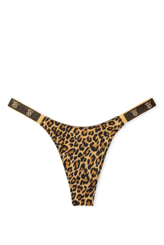 Трусики СО СТРАЗАМИ СТРИНГИ LEO VS Victoria`s Secret