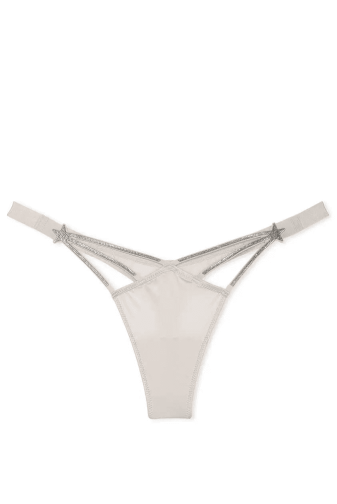 Трусики СО СТРАЗАМИ СТРИНГИ SILVER STARS Victoria`s Secret