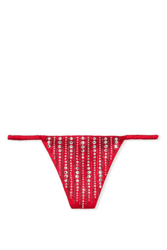 Трусики СО СТРАЗАМИ СТРИНГИ SWAROVSKI Victoria`s Secret