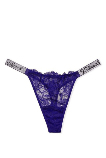 Трусики СО СТРАЗАМИ СТРИНГИ СЕТЬ NEW VIOLET Victoria`s Secret