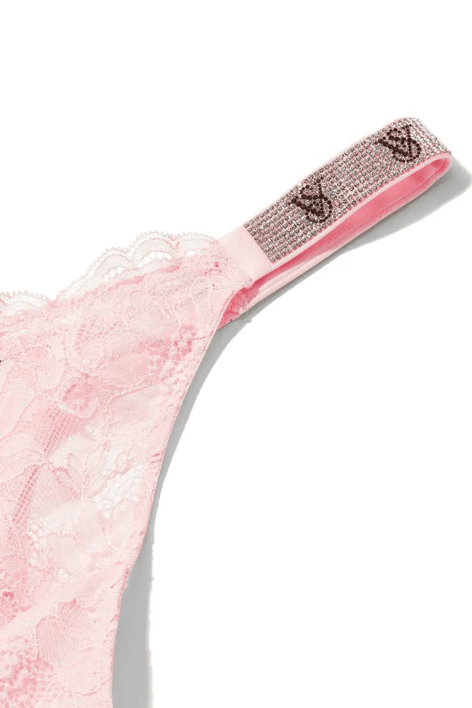 Трусики ЗІ СТРАЗАМИ СТРІНГИ МЕРЕЖИВО PINK VS Victoria`s Secret Трусики ЗІ СТРАЗАМИ СТРІНГИ МЕРЕЖИВО PINK VS Victoria`s Secret