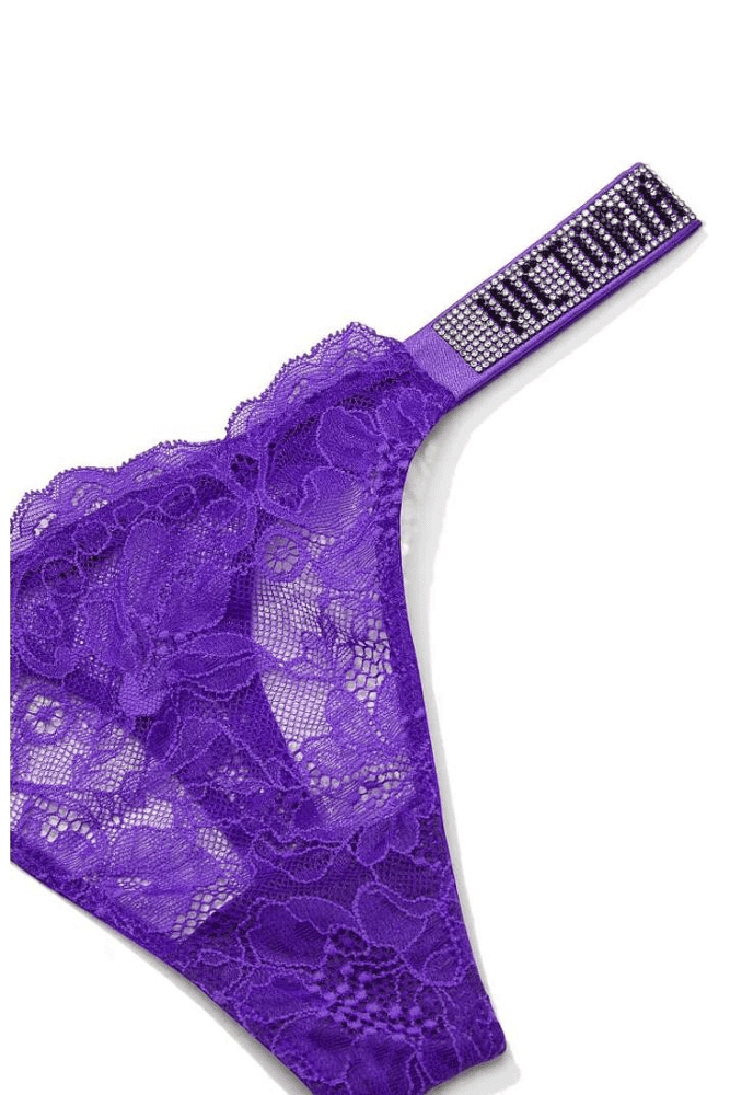 Трусики ЗІ СТРАЗАМИ СТРІНГИ МЕРЕЖИВО VIOLET Victoria`s Secret Трусики ЗІ СТРАЗАМИ СТРІНГИ МЕРЕЖИВО VIOLET Victoria`s Secret