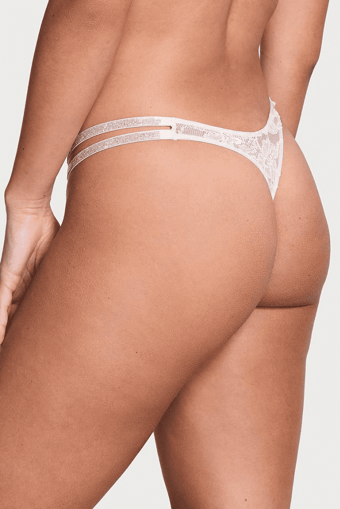 Трусики ЗІ СТРАЗАМИ СТРІНГИ МЕРЕЖИВО WHITE CROSS Victoria`s Secret Трусики ЗІ СТРАЗАМИ СТРІНГИ МЕРЕЖИВО WHITE CROSS Victoria`s Secret