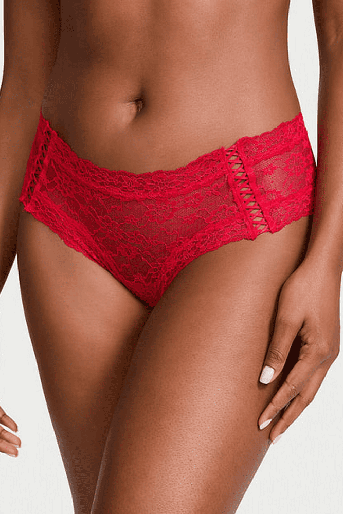 Трусики МЕРЕЖИВНІ БРАЗИЛІАНИ RED STRIP Victoria`s Secret Трусики МЕРЕЖИВНІ БРАЗИЛІАНИ RED STRIP Victoria`s Secret