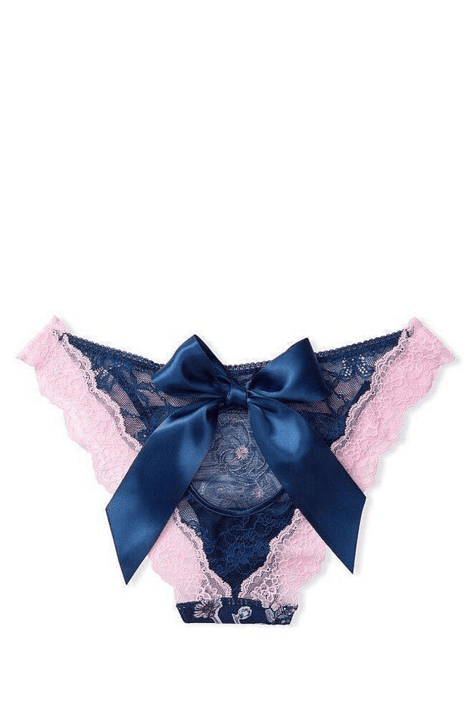 Трусики МЕРЕЖИВНІ ЛЮКС БРАЗИЛІАНИ FLORAL BOW Victoria`s Secret Трусики МЕРЕЖИВНІ ЛЮКС БРАЗИЛІАНИ FLORAL BOW Victoria`s Secret