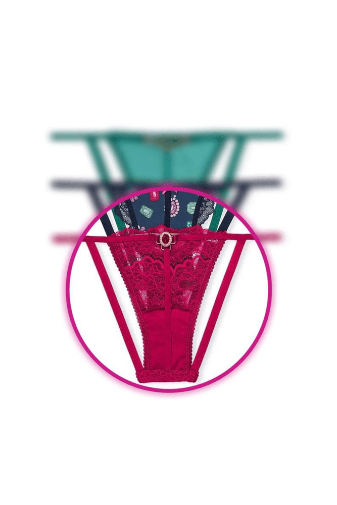 Трусики МЕРЕЖИВНІ ЛЮКС БРАЗИЛІАНИ KIR EMBL Victoria`s Secret