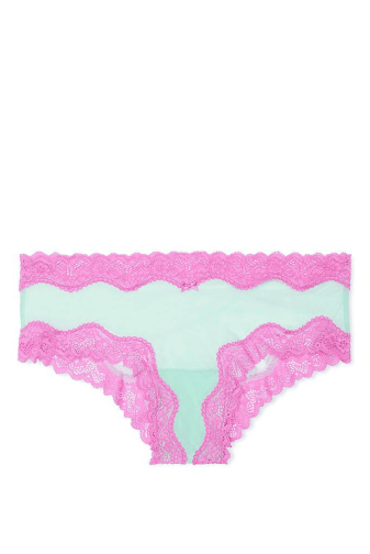 ТРУСКИ СЕТЕВЫЕ ЛЮКС БРАЗИЛИАНЫ PINK BLUE Victoria`s Secret
