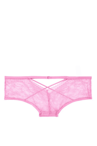 ТРУСКИ СЕТЕВЫЕ ЛЮКС БРАЗИЛИАНЫ PINK Victoria`s Secret