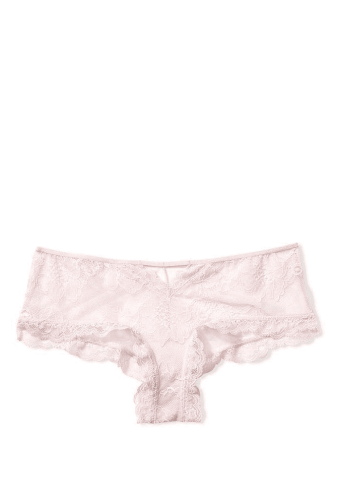 Трусики МЕРЕЖИВНІ ЛЮКС БРАЗИЛІАНИ PUREST PINK Victoria`s Secret