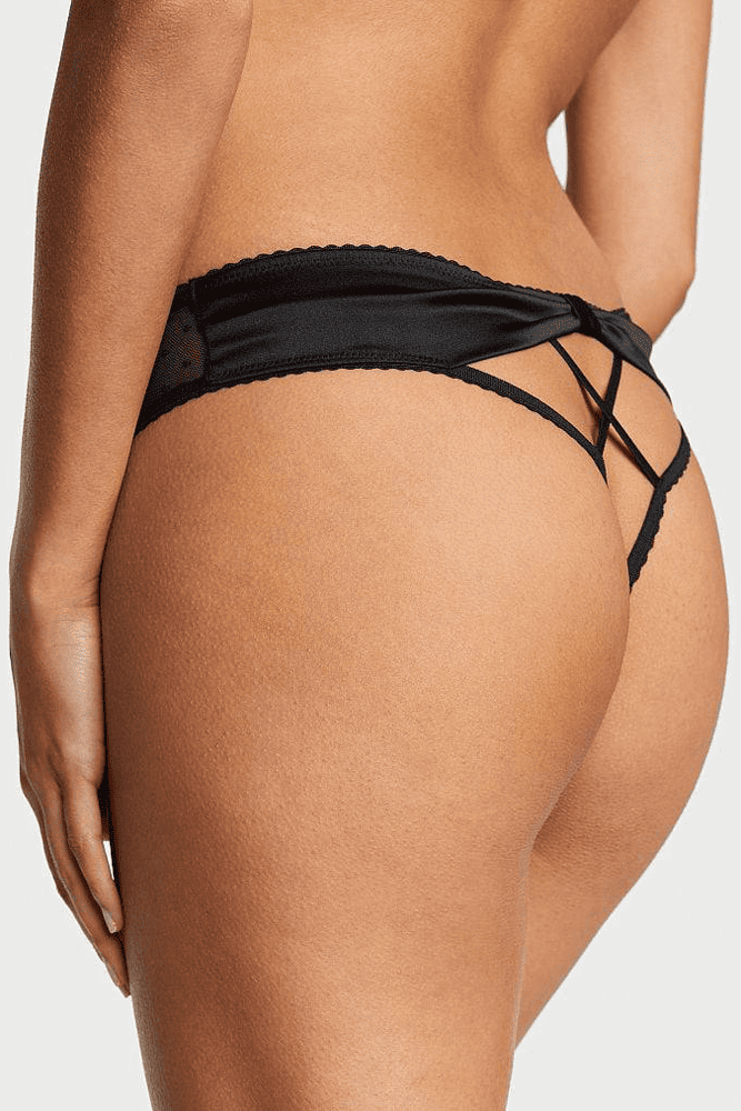Трусики МЕРЕЖИВНІ ЛЮКС З ДОСТУПОМ BLACK DOT Victoria`s Secret Трусики МЕРЕЖИВНІ ЛЮКС З ДОСТУПОМ BLACK DOT Victoria`s Secret