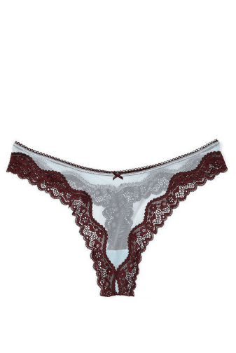 ТРУСКИ СЕТЕВЫЕ ЛЮКС СТРИНГИ BLUE TEASE Victoria`s Secret